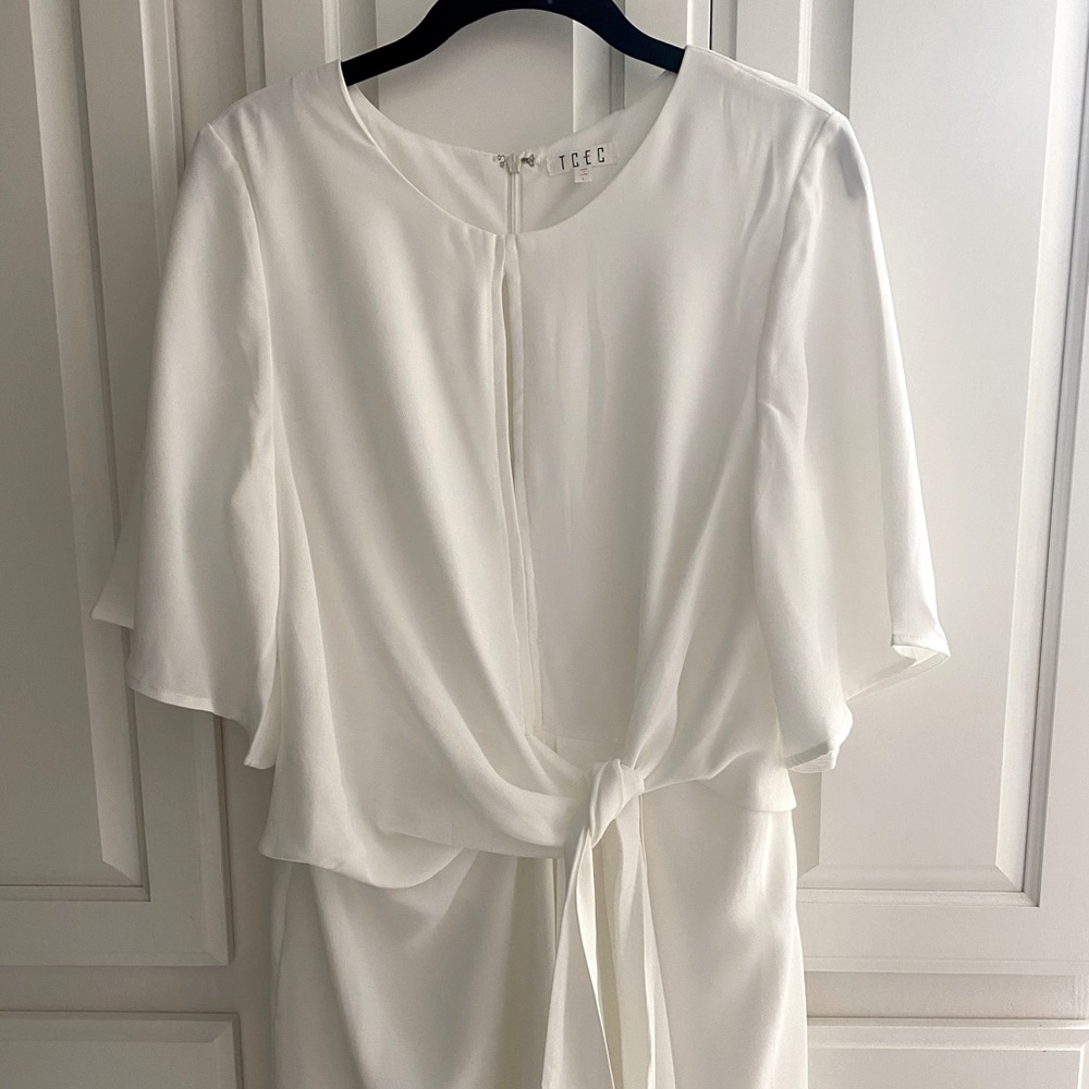 Vici faux wrap dress